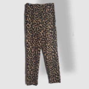 Reformation leopard print pants